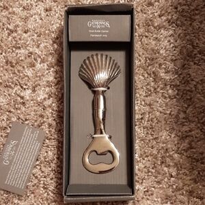 Mud Pie Silver Shell Design Bottle Opener